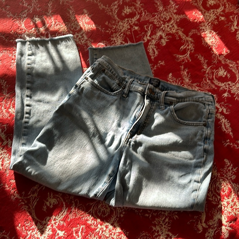 J crew size 30 essential straight jeans work a handful of times